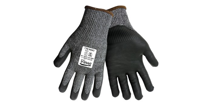 Samurai Glove® Tuffalene® Cut Resistant Foam Nitrile-Coated Palm Gloves - Cut Resistant